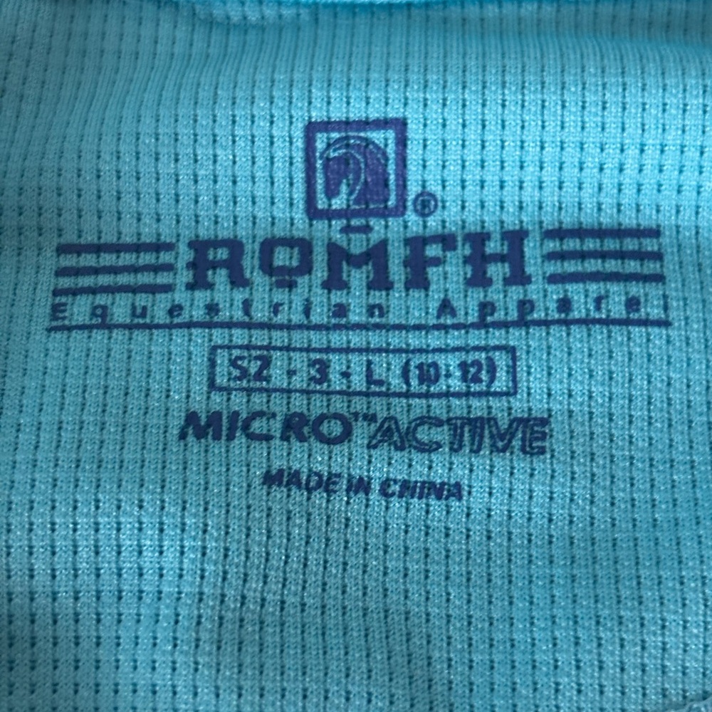 Romfh Ladies' Quarter-Zip Short Sleeve -0444 - Picture 6 of 7